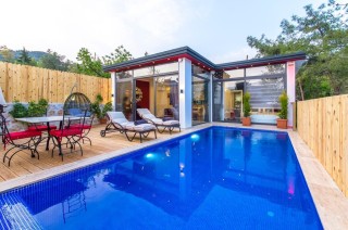 Villa Dizayn – Kalkan İslamlar’da Lüks ve Romantik Balayı Tatili